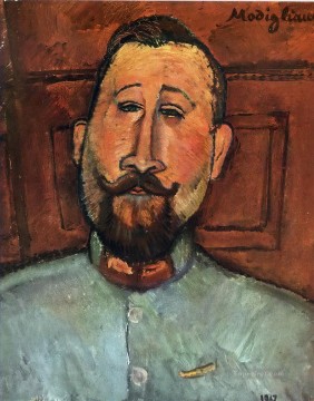 doctor devaraigne 1917 Amedeo Modigliani Pinturas al óleo